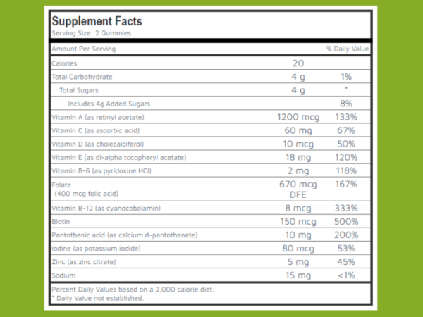 Advanced Mult-Vitamin/Mineral Complex - Image 2